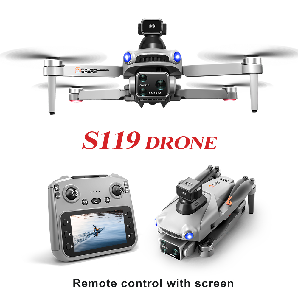 Dron GPS S119 de Ultra Larga D - Drone Gps Mount reseña y precio